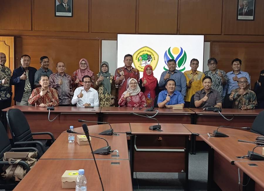 Penandatanganan MOA antara Fakultas Teknik UNTAG Samarinda dan Gerakan Peduli Tani Nelayan