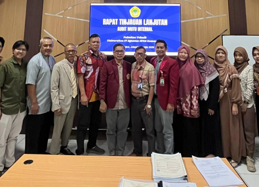 Fakultas Teknik Mengadakan Rapat Tinjauan Lanjutan Audit Mutu Internal