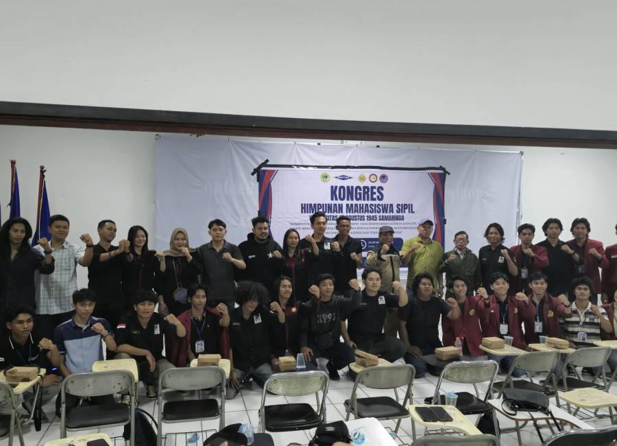 Himpunan Mahasiswa Sipil Program Studi Teknik Sipil Fakultas Teknik UNTAG Samarinda mengadakan Kongress